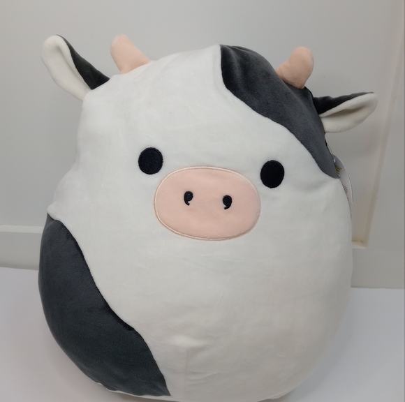 Connor Cow Squishmallows Farm and Sealife Squad Stuffed Animal Plush Toys 12" - Picture 2 of 6